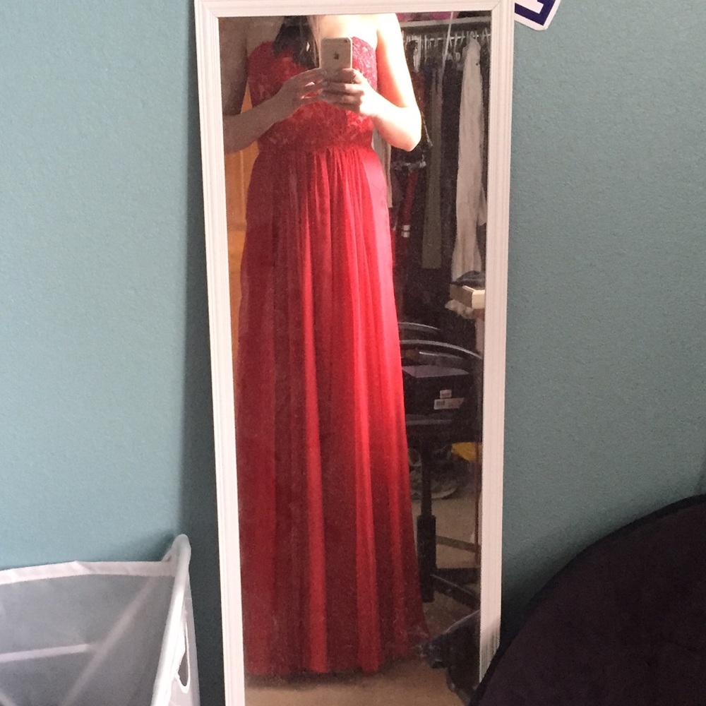 Red Prom Dress - Picture 4 of 5